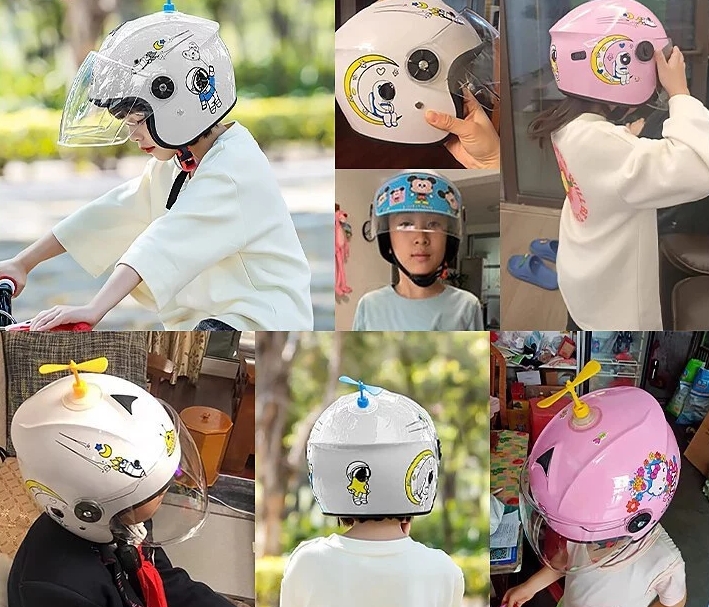 หมวกกันน็อกเด็ก 2025 ปลอดภัย ใส่แล้วเพิ่มความน่ารัก