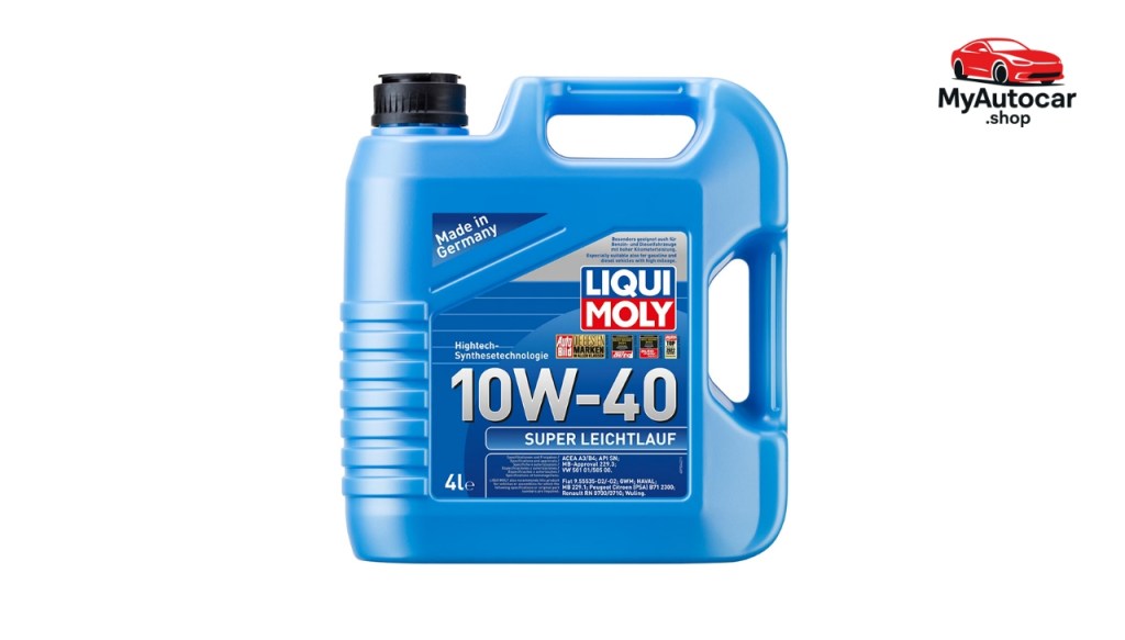 Liqui Moly 10W-40 น้ำมันเครื่องเกรดพรีเมียมจากเยอรมนี